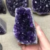 400 g-1.7kg Natuurlijke Uruguay Dream Amethyst Quartz Crystal Cluster Specimen Healing T200117