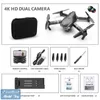 S602 4K Çift Kamera WiFi Mini Acemi Drone Oyuncak, Track Uçağı, 360 ° Flip Reptitle HOLD, 3 Dişliler-Hız, Gestere Git, Kid Hediye, 3-1