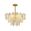 Moderne lumière luxe led cristal lustre designer personnalité lampes suspendues créatif salon salle à manger chambre lustre éclairage