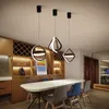 Moderne LED Hanger Plafondlamp voor Living Dining Room Slaapkamer Nachtkastje Achtergrond Home Decor Circle Square Hanging Light Armatuur