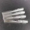 1ヒッタードライハーブOGガラスパイプバットガラスチューブバルク天然清潔な1つの打者4インチ小さなパイプテイスターピースポータンルスモーキングバットパイプ