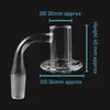 Prevent Oil Splashing Quartz Banger Nail Beveled Edge Spinning Carb Cap Terp Pearls With 10mm 14mm 18mm Male Female For Dab Rig Water Bong