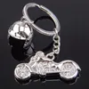 Chains nova liga de zinco capacete da motocicleta chave de metal Mini Chaveiros Moto para presentes da promoção WB2744
