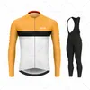 Set da corsa 2022 Raphaful Maglia da ciclismo a maniche lunghe Set da bici 19D Pantaloni con bretelle Kit Primavera Abbigliamento ad asciugatura rapida MTB Uniforme Roupa Ciclismo