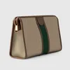 598234 ophidia Clutch Bags zipper Toiletry Pouch leather pvc Handbags Purses italy Men Women envelope clutch Wallet Key Pouch folder size 28.5*18*9cm