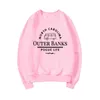 Outer Banks North Carolina Sweatshirt Pogue Life Hoodies Paradise on Earth Hoodie OBX Crewneck Sweatshirt Top 211222
