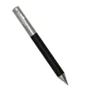 Fuliwen 103 Svart och Silver Ballpoint Pen Metal Barrel för Business Writing With Twist System Pen Cap