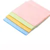100pcs Cleaner Clean Glasses clear Lens Cloth Wipes For Sunglasses Microfiber Eyeglass Cleaning best selling eyewear accessories 201021