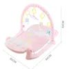 Nouveau bébé activité Gym pédale piano nouveau-né équipement de fitness animal bébé tapis de jeu hochet jouet bébé dormir ramper tapis jouets LJ201114