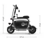 Vélos électriques pour adultes, vélos électriques pliants, batterie de mobilité à deux roues