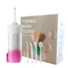 Novo dente Punho Portátil Dental Dental Scaler Mini Dentes Escalando Máquina de Água Floss Dente Elétrico Limpador