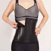 Latex Waist Trainer Corset Belly Slim Belt Body Shaper Modeling Strap 25 Steel Boned Cincher Fajas Colombianas Girdle 2201154365334