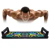 14 W 1 Push-up Rack Deska Trening Sportowy Trening Fitness Wyposażenie siłowni Push Up Stand Dla ABS Biernia Budynek Mięśni Wytrzymanie 220115