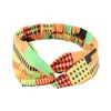 New Style African Printed Stretch Cotton Headband Twist Style Hair Band Hair Wrap Headwear Turban Ladies Hair Accessories