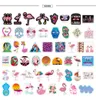 50st Kärlek Flamingo Bird Pink Sticker Bilcykel Bagage Klistermärke Laptop Skateboard Motor Vattenflaska Vinyl Decal Bulk Lot Billiga Pris