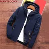 Mantlconx New Mens с капюшоном с капюшоном Весна осень повседневная куртка с капюшоном с капюшоном Coats Streetwear мода мужская белая одежда бренда 201123