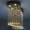 UPS S design moderne lampes suspendues salon L800/1000/1600mm lustres en cristal cristal en forme de S éclairage intérieur pour couloir de chambre à coucher