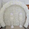 結婚式の装飾アーチの花列BentサークルリングラックDIYアクセサリー通路の装飾的な道を引用した物資