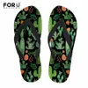 forudesigns Femmes Pantoufles Personnalité Cactus Pantoufles Imprime Femme Slip On Salle De Bain Tongs Lady Sandales En Caoutchouc Souple Zapatillas Mujer Acheter des chaussures sur v1iU #