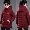 Nouveaux vêtements d'hiver pour garçons 4 garder au chaud 5 enfants 6 automne hiver 9 manteau 8 âge moyen 10 ans 12 vestes en coton plus épais 2010309050405