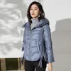 Mit kapuze Unten Jacke frauen Kurzen Stil Winter 2022 Koreanische Version Verdickt Polar Wildleder Tasche Anzug Chic Vielseitiger Mantel1 Guin22