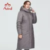 Astrid Neue Winter frauen mantel frauen lange warme parka mode dicke Jacke mit kapuze Bio-Daunen große größen weibliche kleidung 6703 210203