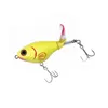 6Pcslot 75mm 17g crayon leurre ensemble Topwater spinner leurres de pêche bar whopper plopper grenouille à la traîne pesca whopper plopper 2201072608303