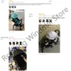 175 gradi Accessori per passeggino per Babyzen Yoyo Yoya Fodere per sedili Tenda da sole Copertura con cerniera posteriore Tasca con cappuccio Materasso per Yoyo 201338Y