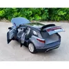 132 escala diecast liga de metal luxo suv modelo de carro para range rover velar coleção offroad veículo modelo soundlight brinquedos carro lj5357192
