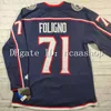 QQ88 Boone Jenner Hokey Jersey Mavi Ceketler Patrik Laine Zach Werenski Seth Jones Gustav Nyquist Kent Johnson Cole Sillinger Jakub Voracek Rick Nash Bjorkstrand Do