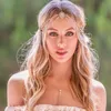 Клипы для волос Barrettes Boho свадебная свадебная сеть с чемпионатом -хрустящим украшениями для женщин овальные хрустальные аксессуары подарки