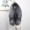 MSMinShu Luxury Genuine Fox Fur Scarf Real Fox Skin Scarf Big Size Natural Fox Fur Shawl Winter Women Stole LJ201227382701
