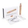 Stylo électrique Microneedle Port à vis professionnel Micro aiguilles Kit de soins de la peau stylo outil de tatouage