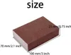 3 stycken Carborundum svampar Elite Emery Sponge Pot Cleaning Pads Carborundum Brush Rust Sand Scrubbers For Kitchen Cleaning Tool Scouring Pads