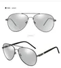 Mens Solglasögon Aviation Non Brand Sun Glasses des Lunettes de Soleil Original Leather CasesRetail Accessories Box6630043