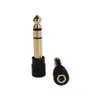 6.35mm Male to 3.5mm Female Audio Adapter Connector Headphone Jack Stereo AUX Adaptor Converter For Speakers Amplifier