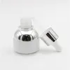 10pieces / parti 20ml Vitglas Essential Oil Dropperflaska med silver Aluminium Clourse Gummi 1oz Kosmetiska behållare