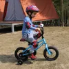 Totem 14/14/16/16/18 Pollici Bike Bike Adesivi fai da te per ragazzi ragazze, Bambini Bicicletta con ruota di allenamento (12, 14, 16 pollici Avilable)