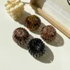 Bird Nest Expanding Hairpins Female Ponytail Plastic Resin Hair Claws Horsetail Buckle Crystal Tail Hair Clip Accessories