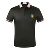 2021 رجل مصمم قمصان بولو الفاخرة إيطاليا الرجال الملابس قصيرة الأكمام الأزياء عارضة الرجال الصيف تي شيرت العديد من الألوان متوفرة الحجم M-3XL