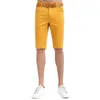 Herren-Shorts Großhandel – Lesmart Herren Sommer kurze Hosen Ankunft solide elastische Baumwolle Spandex Mode lässig fünfte Hose1