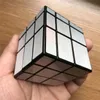 3x3x3 Cubo magico a specchio Cubo magico professionale Cubo magico Rivestito in fusione Puzzle Cubo magico Giocattoli per bambini Giocattoli cubo di rubino H jllISB