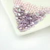 Gevşek Elmaslar Pembe Opal SS4-SS20 1440pcs/Lot Hotfix Rhinestone Flatback Yuvarlak Tavuk On Rhinestones 3D Tırnak Sanat Süslemeleri DIY