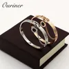 Black Round Tag Chain Bangles Roman Numerals Bracelet For Women Classic Brand Jewelry Stainless Steel Rose Gold Bracelets K10414102315