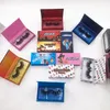 Wholesale empty Halloween magnetic box for 25mm dramatic mink eyelashes customized logo packaging strip soft lashes vendor