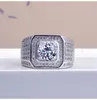 Ring Hing Hip Hop Jewelry Zircon Iced Out Rings Full Gemstones Men Mend Wedding Bank Jewelry4881757