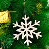 Decorações de Natal decoração transfronteira floco de neve árvore pingente candy cantch bell