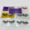 HOT maquiagem 5D Mink cílios Dramatic longo Mink Lashes Faixa completa Lashes Falso Cílios 3D Mink cílios reutilizável