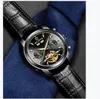 2021 رجل الساعات أعلى جودة الفاخرة التلقائي الميكانيكية الفاخرة ووتش الرجال الرياضة ساعة اليد ذكر reloj هومبر توربيون مونتر أوم