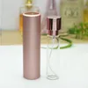 20ml Aluminum Perfume Spray Bottle Refillable Cosmetic Glass Atomizer Empty Women Makeup Water Bottles Free Shipping